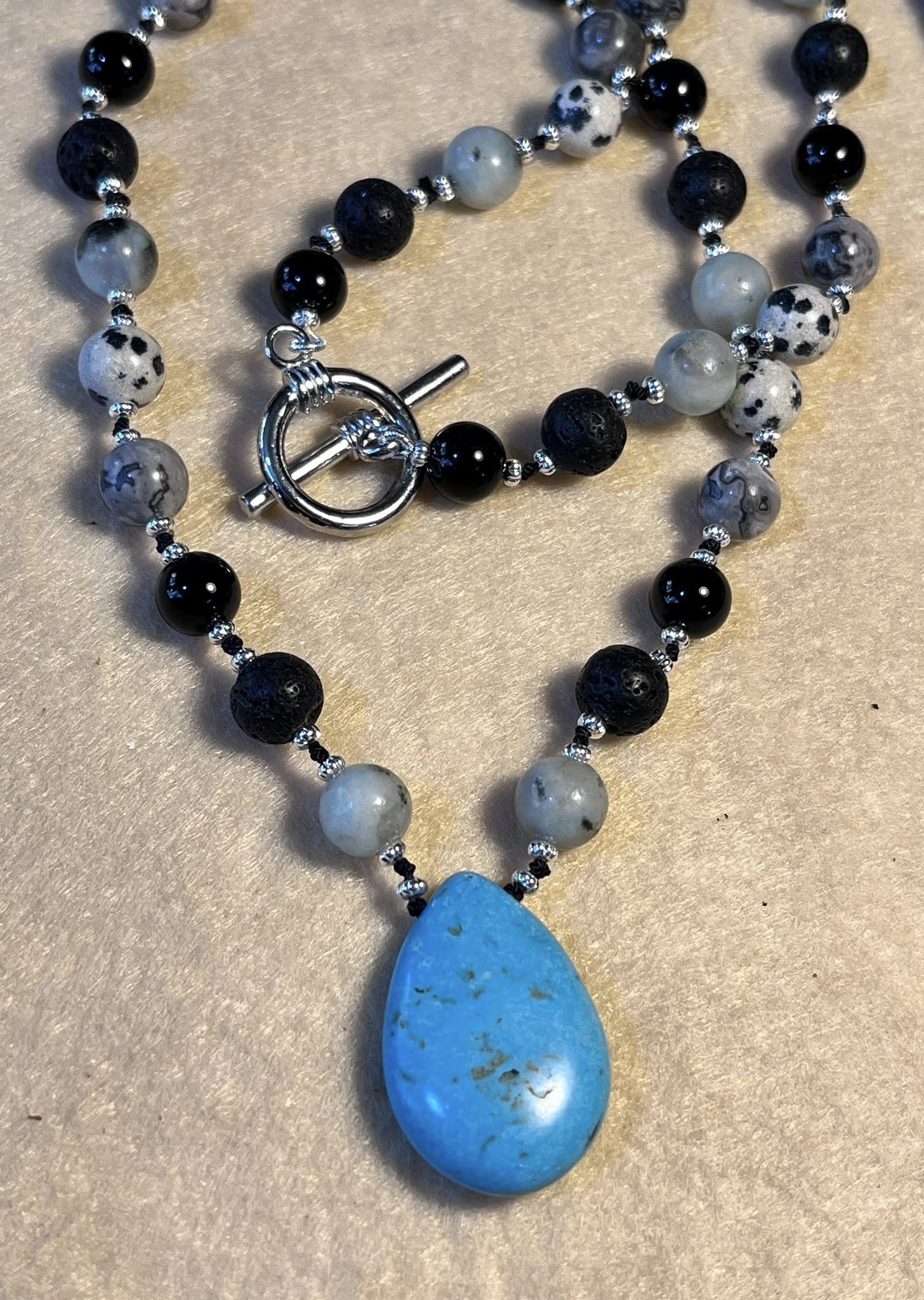 Mystic Harmony Gemstone Necklace - Image 2