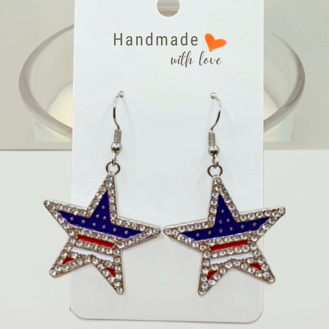 Patriotic Charm Earrings