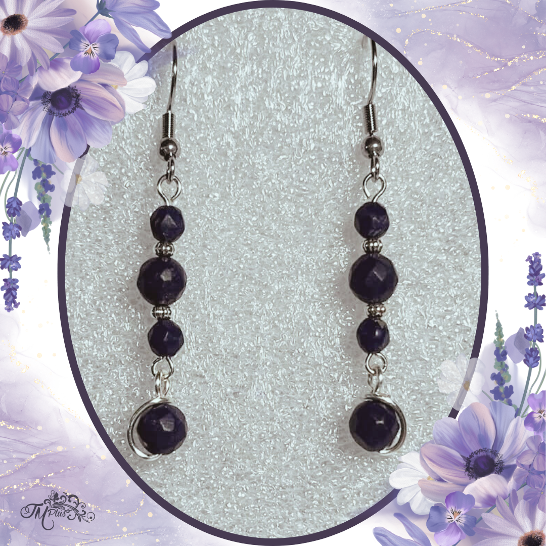 Lapis Lazuli Dangle Earrings
