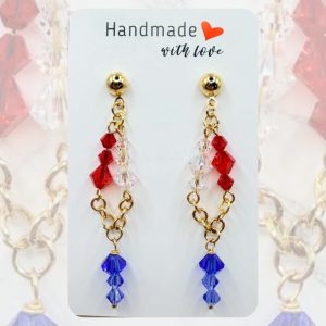 Patriotic Crystal Passion Drops
