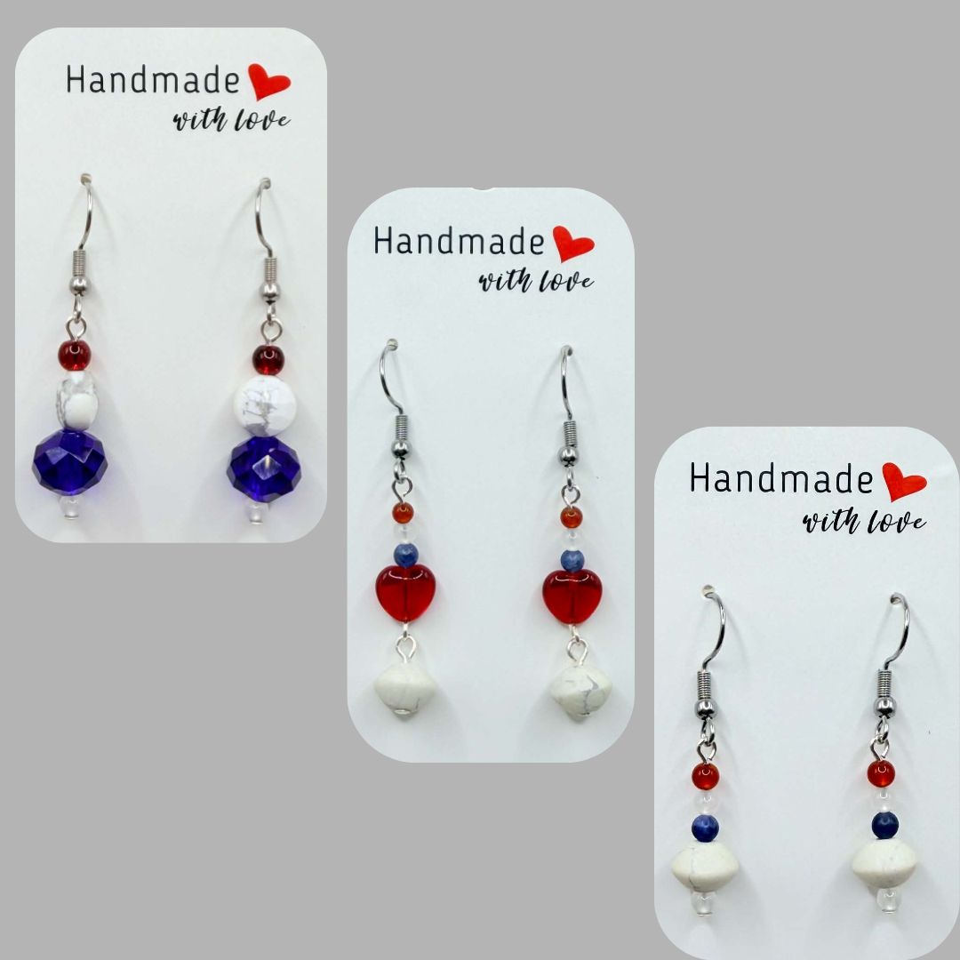 Summer Gemstone Trio — Red, White & Blue Refresh